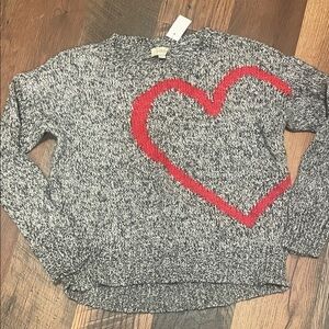 Women’s loft heart sweater
